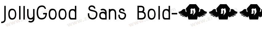 JollyGood Sans Bold字体转换